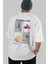 Football Club Arka Baskılı Oversize T-Shirt Erkek Kadın %100 Pamuk Bisiklet Yaka Tişort 6