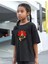 Çocuk Unisex Baskılı T-Shirt - Siyah 1
