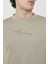 Unisex Bisiklet Yaka Slim Fit T-Shirt- Açık Yeşil 4
