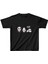 Unisex Çocuk Baskılı T-Shirt - Siyah 1