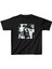 Unisex Çocuk Baskılı T-Shirt - Siyah 1