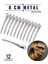 Saç Klipsi Metal Toka 12 Adet Absolute Design 1
