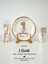 8 Kişilik Gold Yaldız 1 Yaş Happy Birthday Karton Kullan At Tabak-bardak-çatal Kaşık Bıçak Parti Set 1