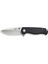 Errant Flipper & Thumb Stud Knife Black Micarta Handle Çakı 1