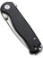 Errant Flipper & Thumb Stud Knife Black Micarta Handle Çakı 5