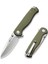 Errant Flipper & Thumb Stud Knife Od Green G10 Handle Çakı 2