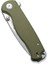 Errant Flipper & Thumb Stud Knife Od Green G10 Handle Çakı 5