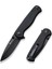 Errant Flipper & Thumb Stud Knife All Black G10 Handle Çakı 2