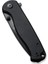 Errant Flipper & Thumb Stud Knife All Black G10 Handle Çakı 5
