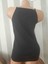 Siyah Ip Askılı Ribana %100 Pamuk Cotton Rahat Kullanışlı Kadın Atlet 4