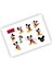 Mickey Mouse Sticker Micky Etiket 1