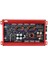 Audio RS-Q3000.4 D 4X150 Rms Mini Pro Seri Kırmızı Oto Amfi Anfi Amplifier 3