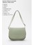 Mint Yeşil SHK93 Suni Deri 2 Bölmeli Ayarlanabilir Askılı Kol ve Omuz Çantası 3