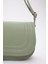 Mint Yeşil SHK93 Suni Deri 2 Bölmeli Ayarlanabilir Askılı Kol ve Omuz Çantası 5