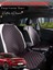 Citroen C4X Uyumlu Tam Set Deri Koltuk Minderi | Terletmez | Universal | Oto Aksesuar | A1 1