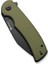 Omniform Flipper Knife Od Green G10 Handle Çakı 5