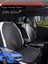 Fiat Egea Hatchback Uyumlu Tam Set Deri Koltuk Minderi | Terletmez | Universal | Tam Koruma | A3 1