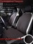 Fiat Doblo Uyumlu Tam Set Deri Koltuk Minderi | Terletmez | Universal | Oto Koltuk Kılıfı | B5 3