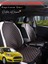 Ford Fiesta Uyumlu Tam Set Deri Koltuk Minderi | Terletmez | Universal | Su Geçirmez | B1 1