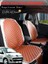 Peugeot 107 Uyumlu Tam Set Deri Koltuk Minderi | Terletmez | Kolay Montaj | Oto Aksesuar | A6 1