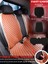 Peugeot 107 Uyumlu Tam Set Deri Koltuk Minderi | Terletmez | Kolay Montaj | Oto Aksesuar | A6 4