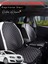 Seat Altea Uyumlu Tam Set Deri Koltuk Minderi | Terletmez | Universal | Su Geçirmez | A3 1