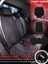Skoda Fabia 4 Uyumlu Tam Set Deri Koltuk Minderi | Universal | Hızlı Montaj | Su Geçirmez | A4 4