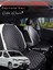 Toyota Proecity Uyumlu Tam Set Deri Koltuk Minderi | Terletmez | Universal | Su Geçirmez | A3 1