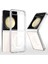 Samsung Galaxy Z Flip 7 Kılıf Darbe Emici Magsafe Şarj Şeffaf Parlak Arka Yüzey Sert Silikon Kapak 1