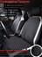 Volkswagen Passat B8 Uyumlu Tam Set Deri Koltuk Minderi | Terletmez | Universal | Su Geçirmez | A3 3