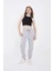 Üç Iplik Basic Lastikli Eşofman Pantolon - Gri 5