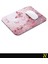 Pembe Kelebek Çiçek Desenli Ergonomik Mouse Pad - 23 cm x 19 cm - Kaydırmaz Taban Ev ve Ofis Kullanımı Için Ideal Fare Altlığı Mousepad 3