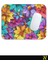 Çiçek Desenli Renkli Ergonomik Mouse Pad - 23 cm x 19 cm - Kaydırmaz Taban Ev ve Ofis Kullanımı Için Ideal Fare Altlığı Mousepad 4
