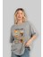Coffee Club Ön Baskılı Oversize T-Shirt Erkek Kadın %100 Pamuk Bisiklet Yaka Tişort 4