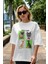 Dog Club Ön Baskılı Oversize T-Shirt Erkek Kadın %100 Pamuk Bisiklet Yaka Tişort 5