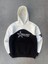Parçalı Nakış Işlemelı Kapüşonlu Sweatshirt - Beyaz 3
