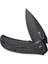 Hyrax Flipper & Thumb Stud Knife All Black G10 Handle Çakı 4