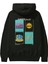 Summer Club Arka Baskılı Hoodie Oversize Kapüşonlu Sweatshirt Erkek Kadın 2