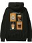 Coffee Club Arka Baskılı Hoodie Oversize Kapüşonlu Sweatshirt Erkek Kadın 2