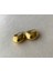 Kadın Gold Renkli Bombeli Çelik Midye Küpe 3