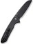 Kyril Flipper Knife Micarta Handle All Black Çakı 3