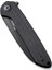 Kyril Flipper Knife Micarta Handle All Black Çakı 5