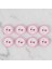 Crafts Pembe 8 Li Balık Düğme - 571 2