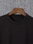 20/1 Penye Compack I Trıed To Warn You. Baskılı Oversize Bisiklet Yaka T-Shirt - Siyah 2