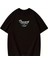 Thousand Ön Arka Baskılı Oversize Bisiklet Yaka T-Shirt - Siyah 2
