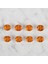 Crafts Turuncu 8 Li Düğme - 241 2