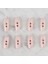 Crafts Pudra Pembe 8 Li Çoban Düğmesi - 70 2