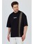 Erkek Ön Geniş Garnili T-Shirt Oversize 2