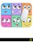 Ifadeler Emojiler Duygular Ruh Hali Temalı Renkli Ergonomik Mouse Pad - 23 cm x 19 cm - Kaydırmaz Taban Ev ve Ofis Kullanımı Için Ideal Fare Altlığı Mousepad 4