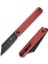 Bronte Front Flipper Knife Black Blade G10 Burgundy Handle Çakı 2
